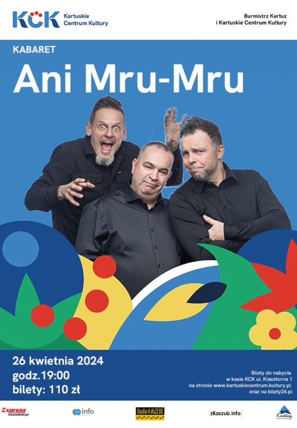 Plakat do wydarzenia: Kabaret Ani Mru-Mru